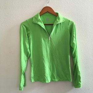 EUC Riding Sport Half Zip Sun Shirt